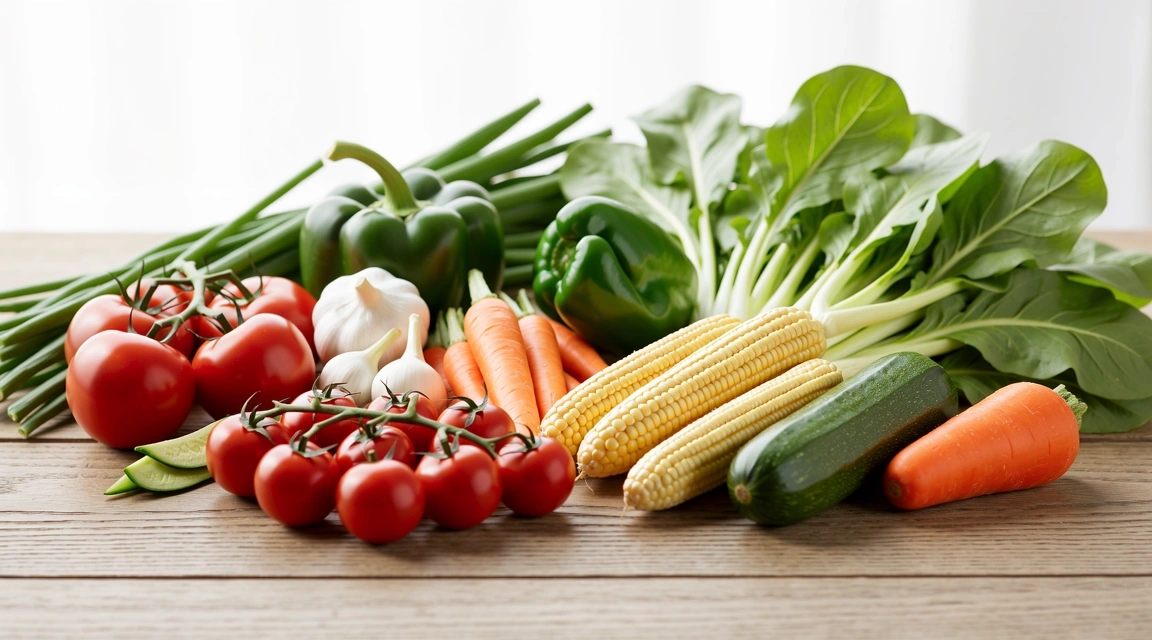 Frische gesunde Lebensmittel